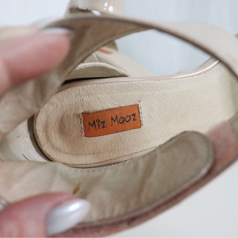 MIZ MOOZ Wynn Nude Faux Patent Leather Sandals - Picture 11 of 16